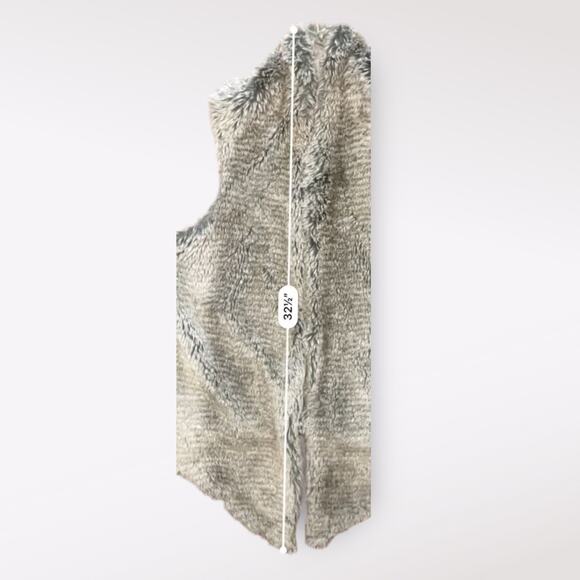 Tart Collections Silk Lined Faux Fur Vest Size M - Picture 4 of 7